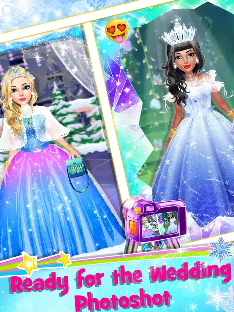 Capturas de tela do Ice Princess Dress Up Designer iPad 