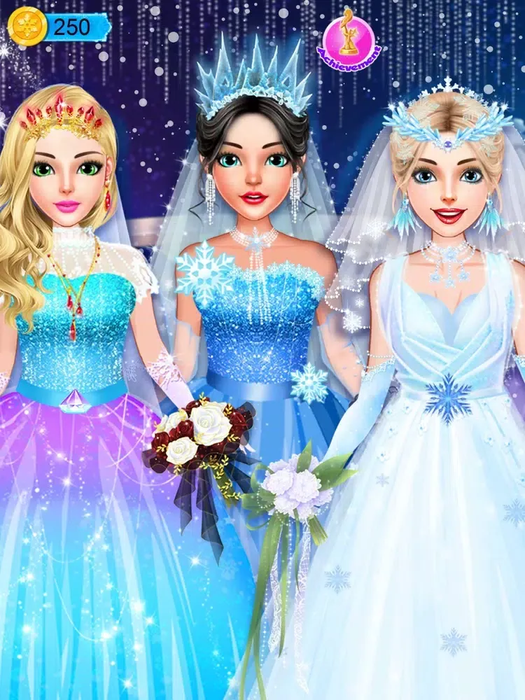 Capturas de tela do Ice Princess Dress Up Designer iPad 