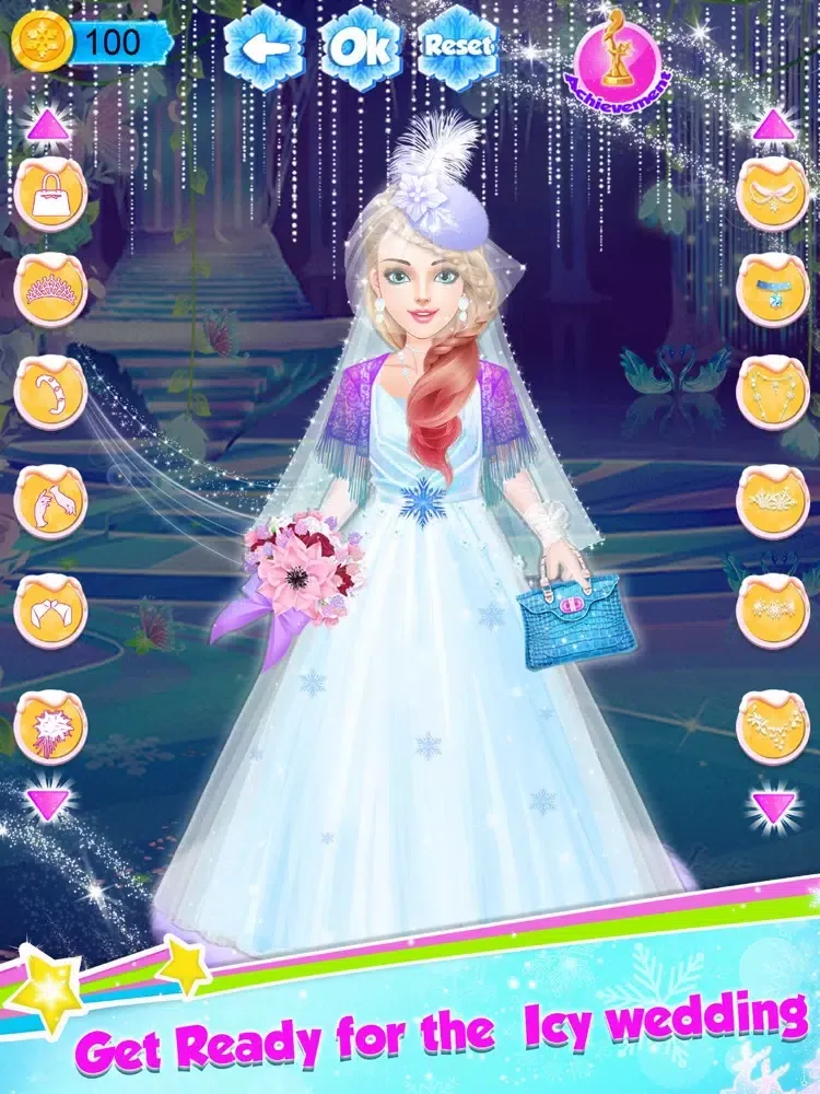 Capturas de tela do Ice Princess Dress Up Designer iPad 