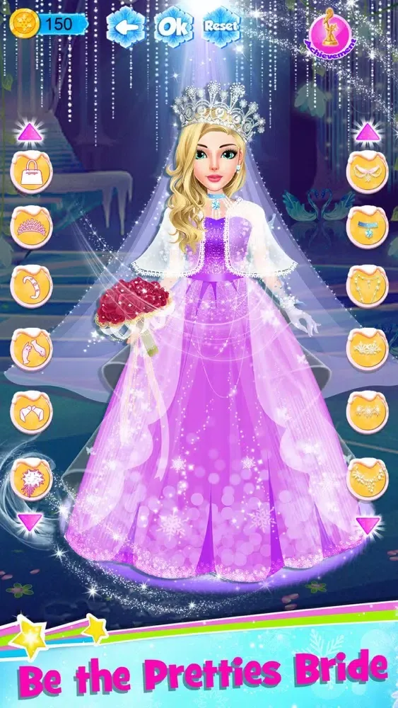 Capturas de tela do Ice Princess Dress Up Designer