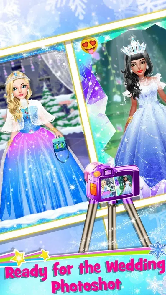 Capturas de tela do Ice Princess Dress Up Designer
