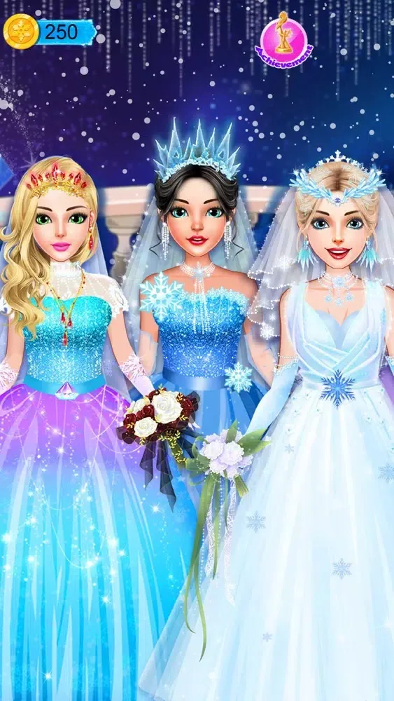 Capturas de tela do Ice Princess Dress Up Designer