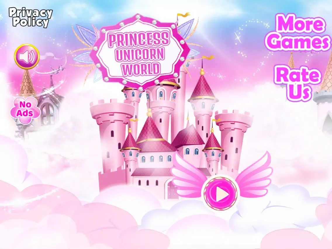 Unicorn Princess Dream Land iPad  Screenshots