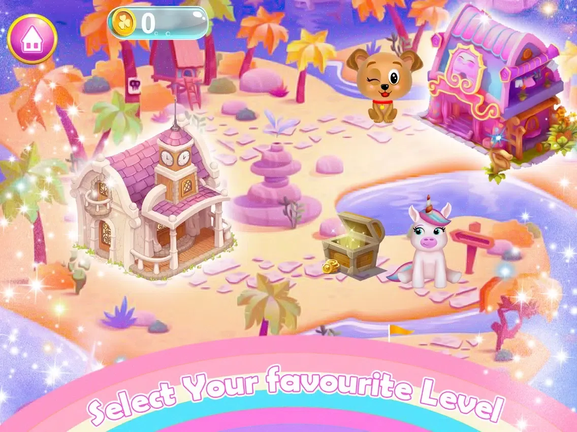 Unicorn Princess Dream Land iPad  Screenshots