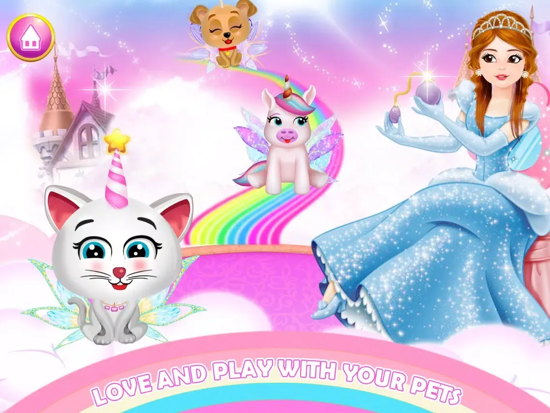 Unicorn Princess Dream Land iPad  Screenshots