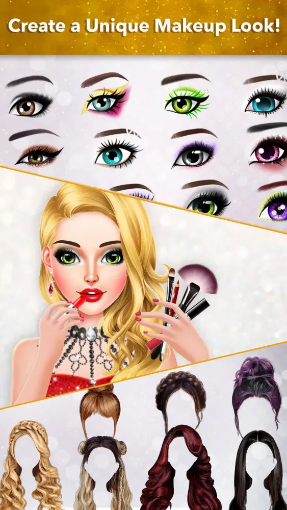 Fashion Girls Makeup Games应用截图