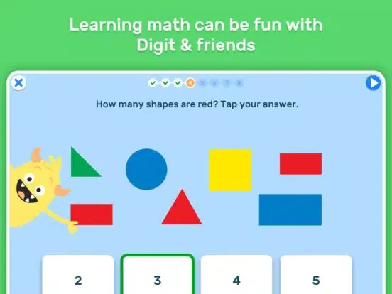 تصاویر GO Math! GO – Fun learning for grades K, 1st & 2nd iPad 