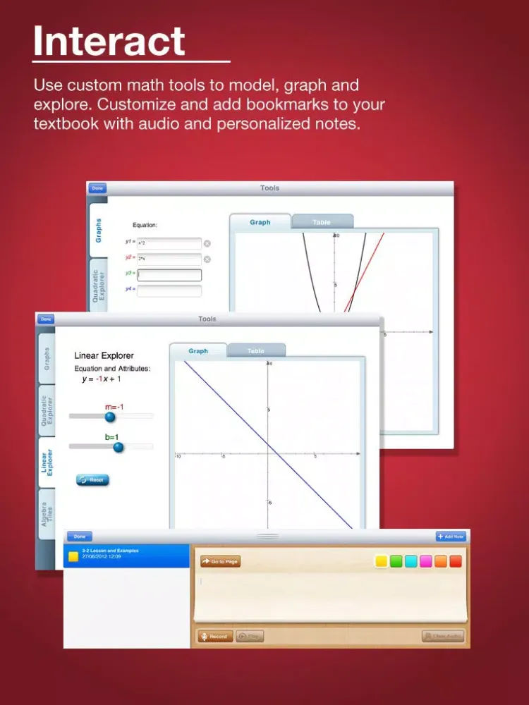 صور HMH FUSE: Algebra 1 iPad 
