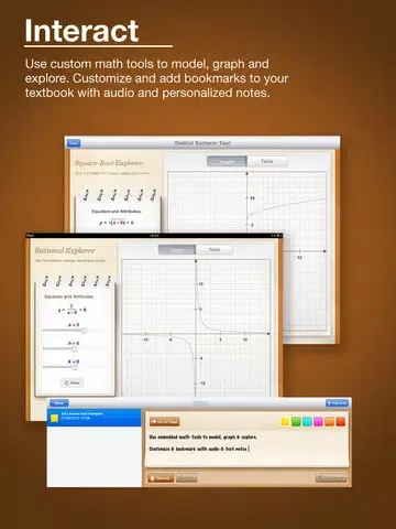 HMH Fuse: Algebra 2, Common Core Edition iPad Screenshots