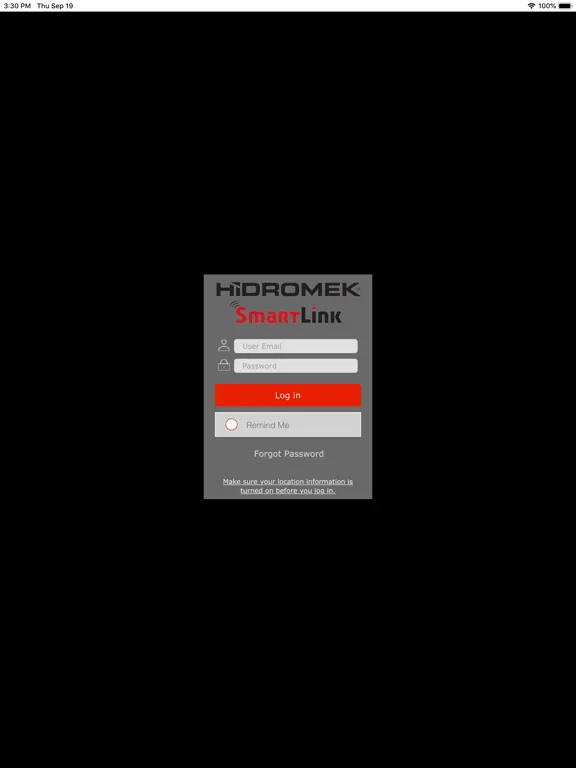 Hidromek Smartlink iPad  スクリーンショット