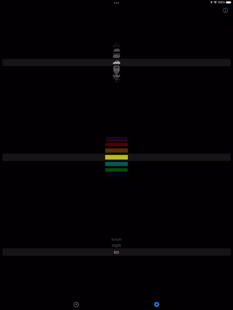 Capturas de tela do Spdmtr iPad 