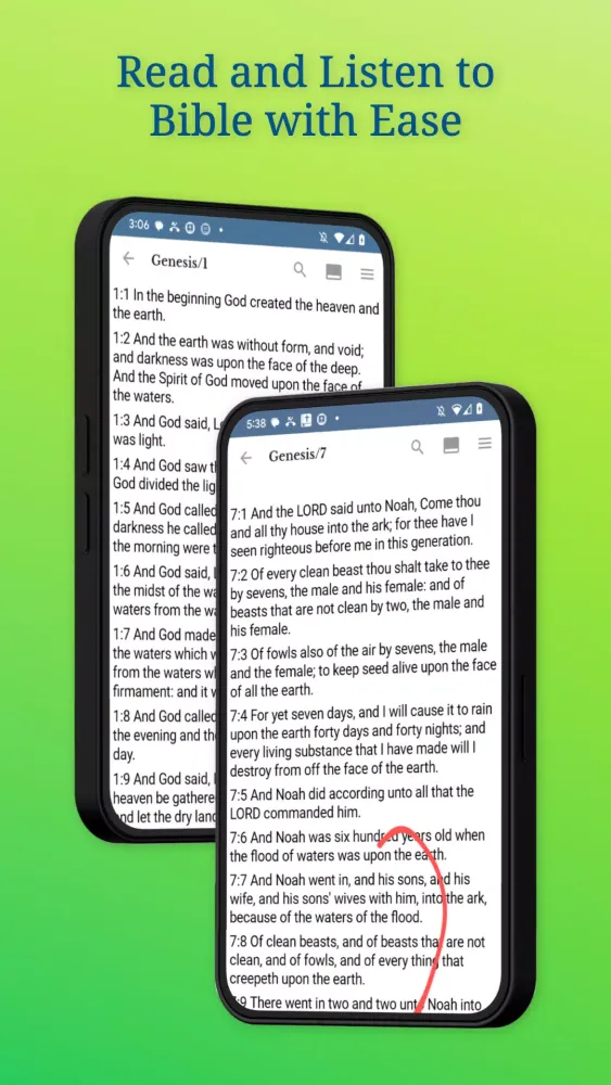Capturas de pantalla de King James Bible Study KJV