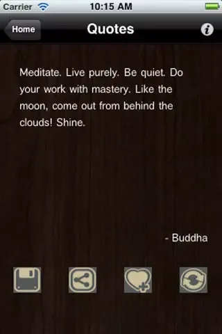 Скриншоты Buddha Quotes+