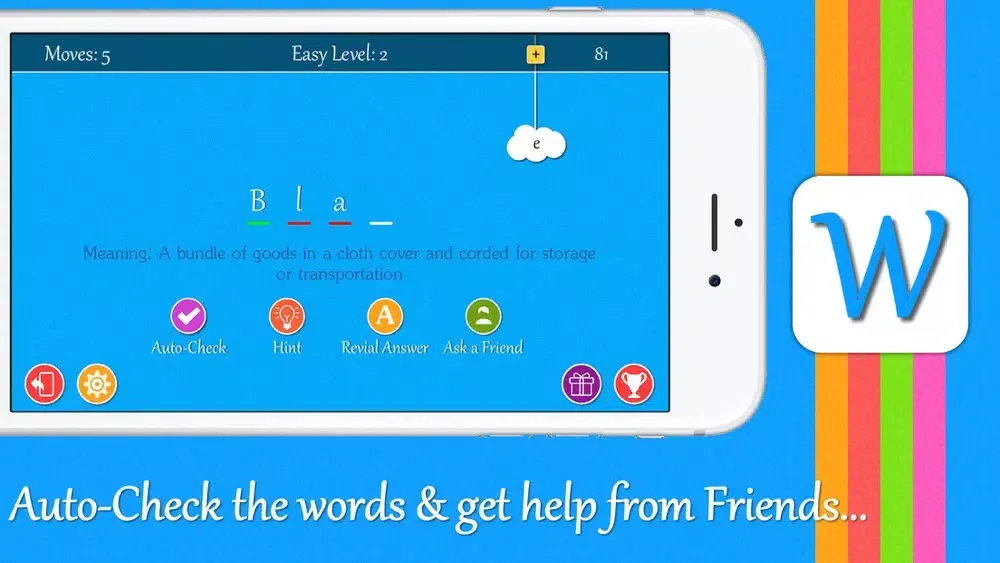 Words Jumble – Best brain training puzzle game include Science,Medical,English language’s mind challenging vocabulary. 스크린샷