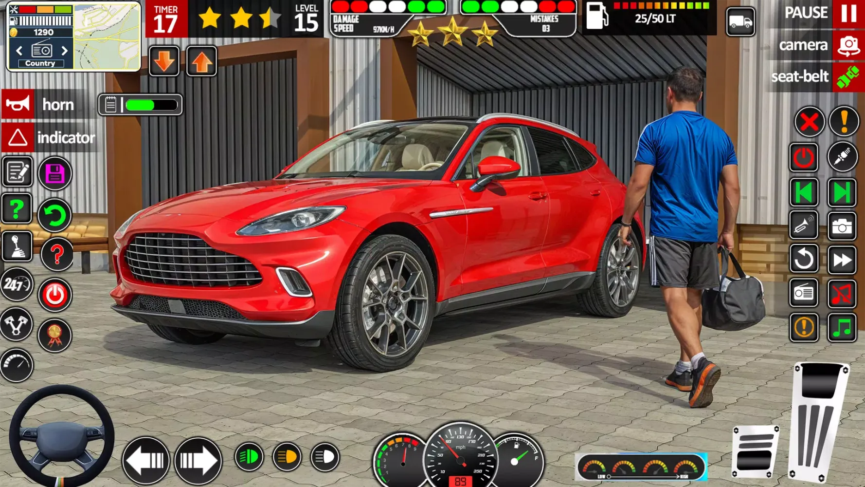 Capturas de tela do Real Car Parking Hard Car Game