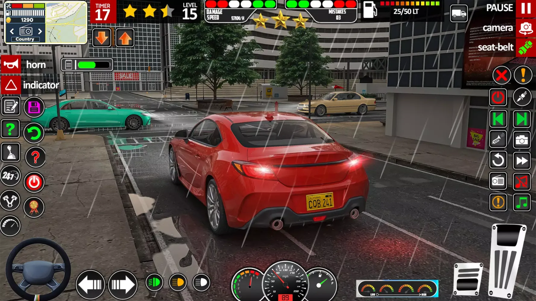 Capturas de tela do Real Car Parking Hard Car Game