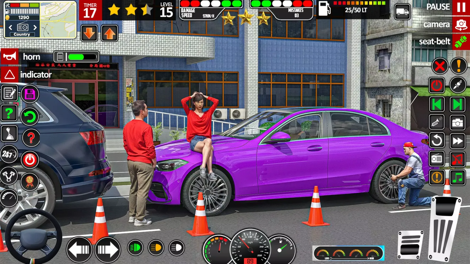 Capturas de tela do Real Car Parking Hard Car Game