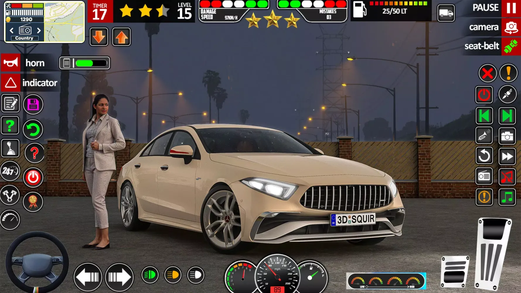 Capturas de tela do Real Car Parking Hard Car Game