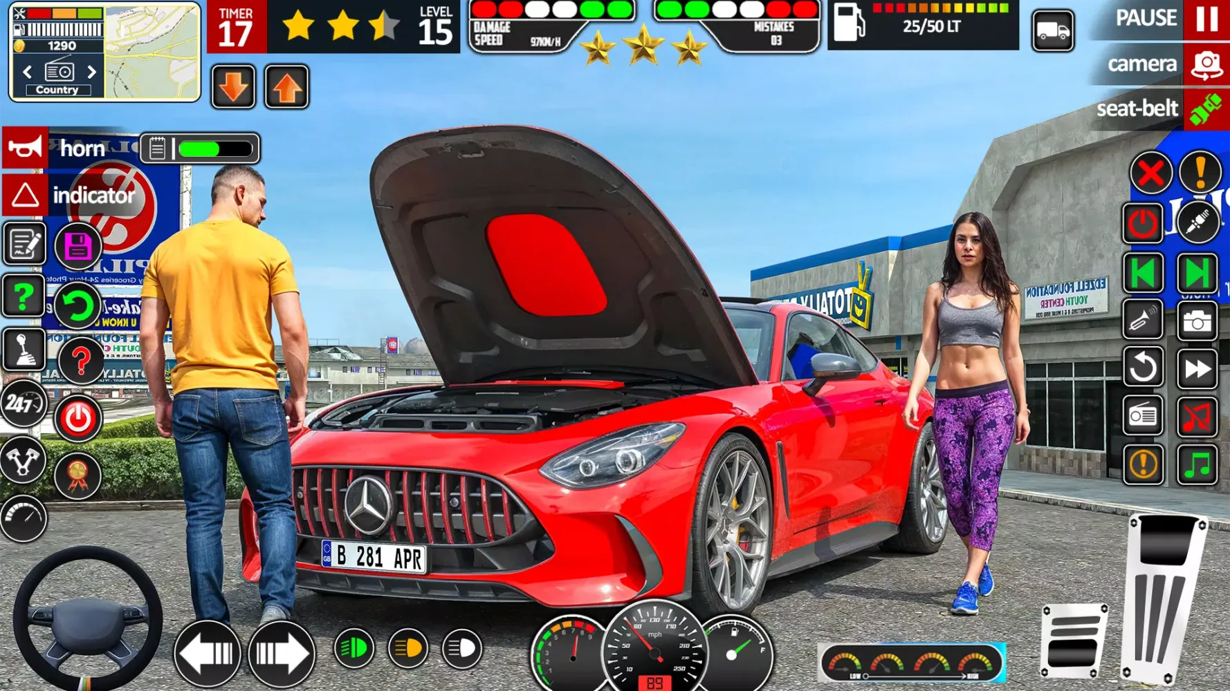 Capturas de tela do Real Car Parking Hard Car Game