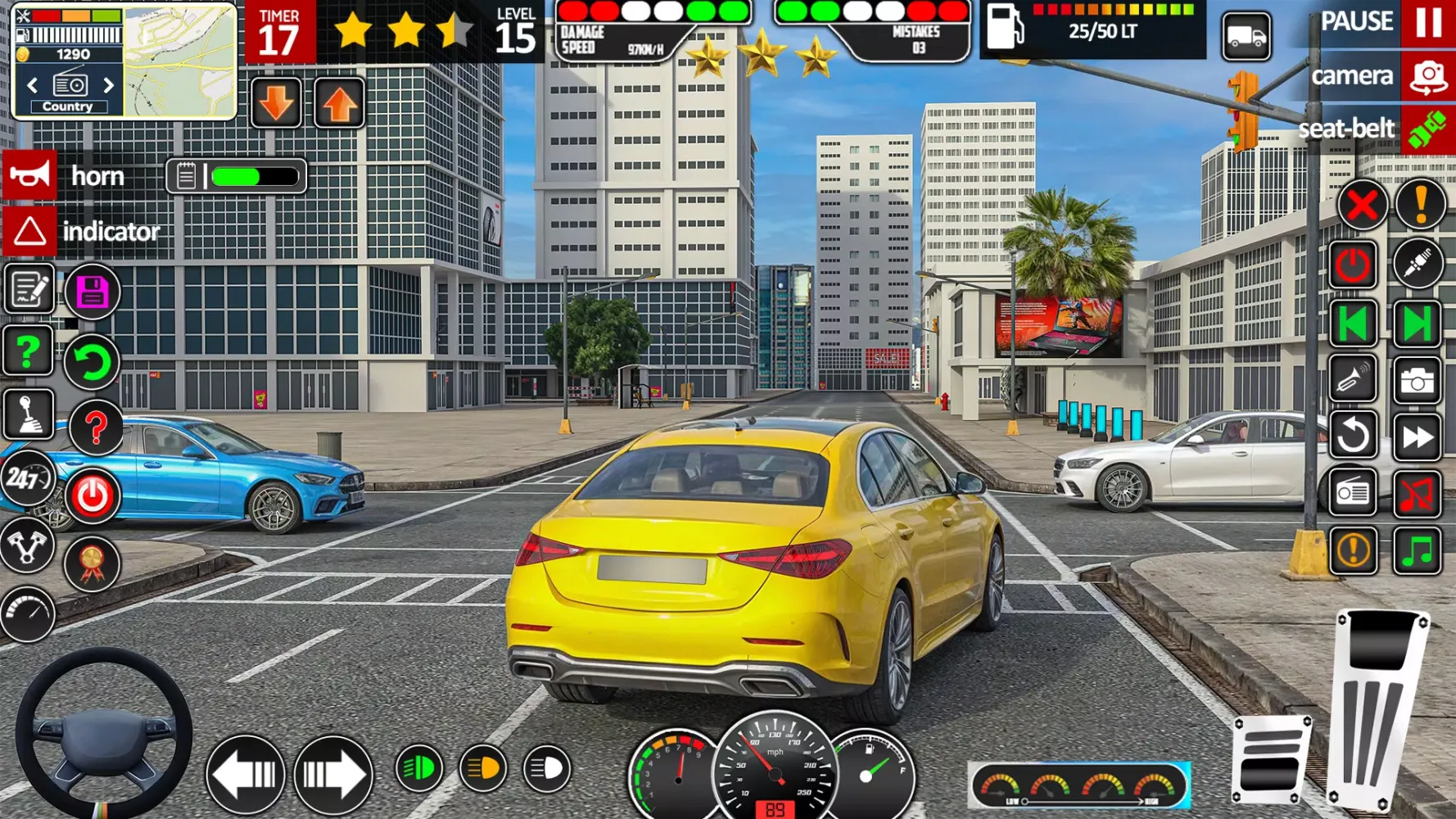 Capturas de tela do Real Car Parking Hard Car Game
