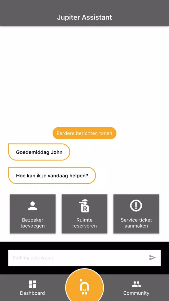 Tangkapan layar Jupiter Assistant