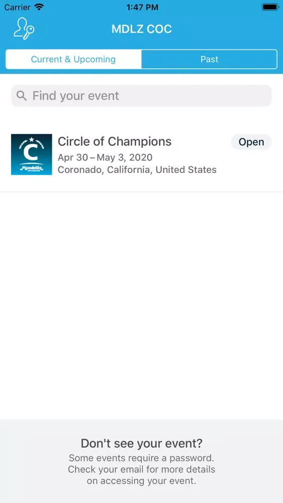 Zrzuty ekranu Circle of Champions (MDLZ)