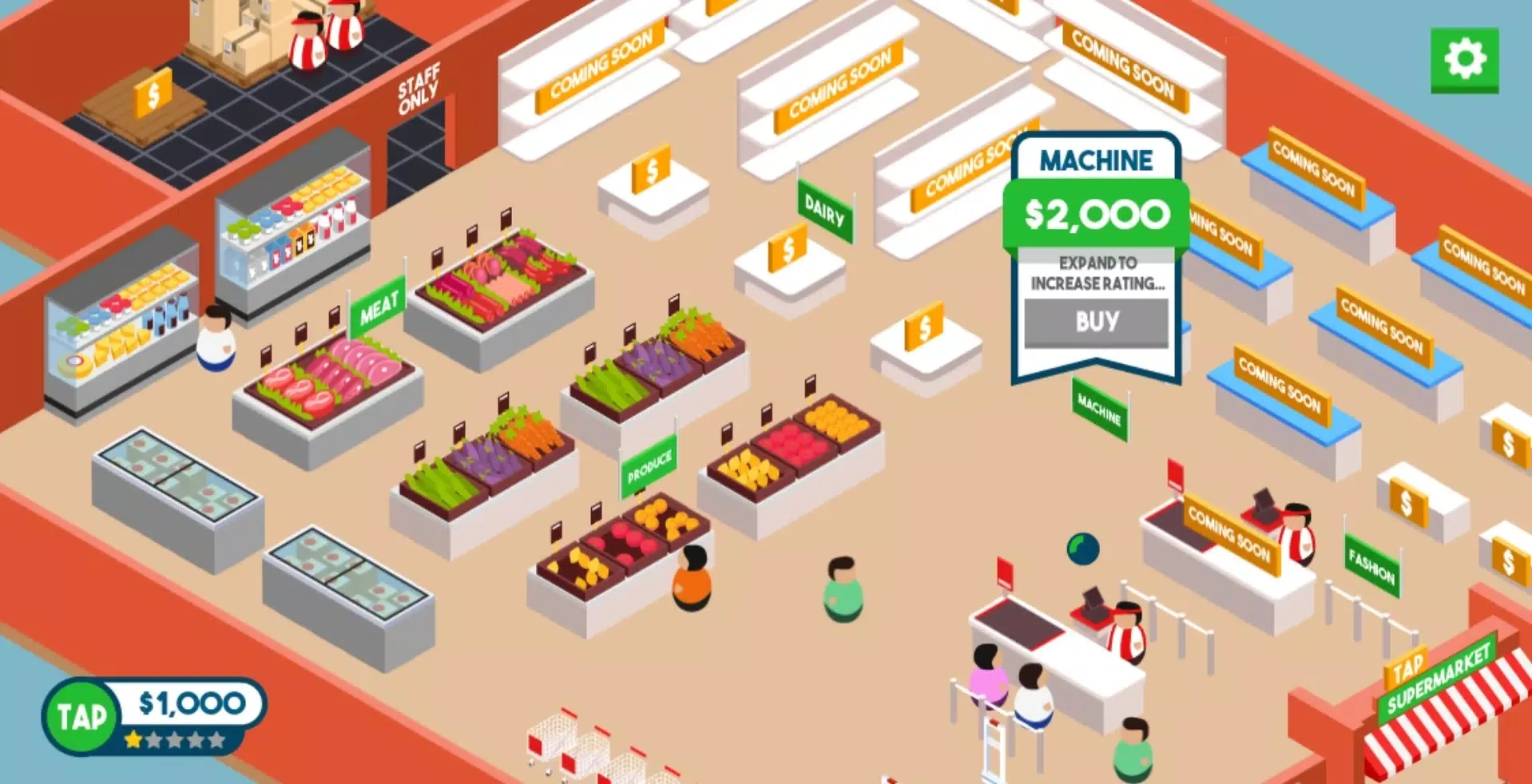 Ảnh chụp màn hình của Tap Market