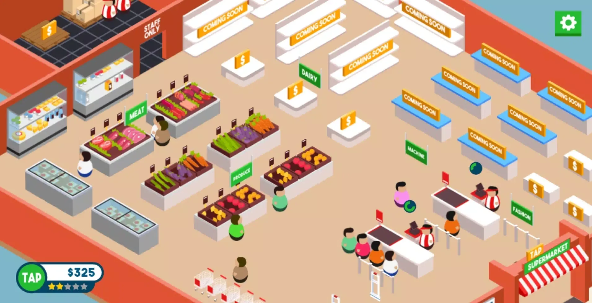 Ảnh chụp màn hình của Tap Market