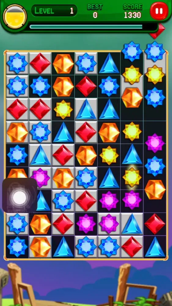 Tangkapan layar Jewels Quest 2017