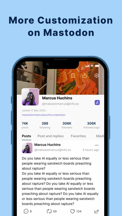 Mastweet for Mastodon Social Ekran Görüntüleri