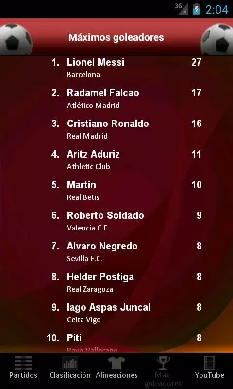 Fútbol - La Liga Screenshots