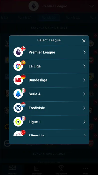 Tangkapan layar 360 Live Scores