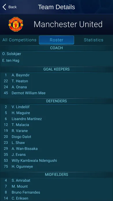 Tangkapan layar 360 Live Scores