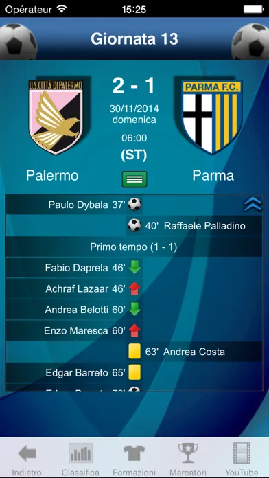 Serie A Calcio Screenshots