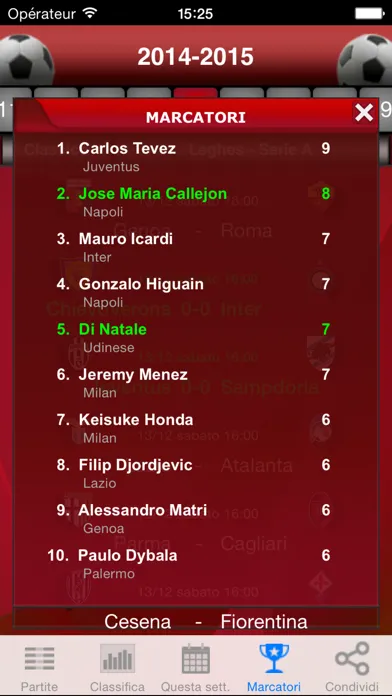 Serie A Calcio Screenshots