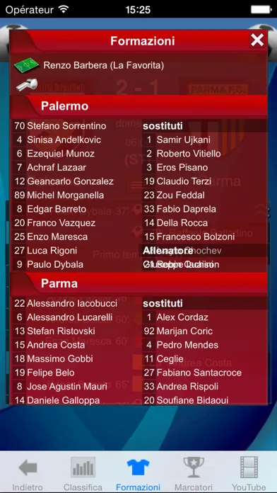 Serie A Calcio Screenshots