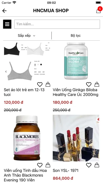 HNCmua سکرین شاٹس