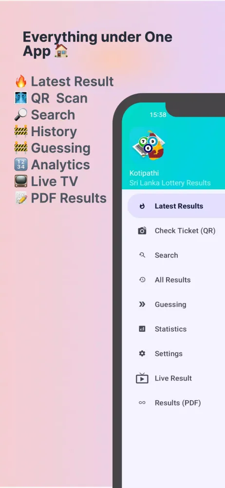 Sri Lanka Lottery Results应用截图