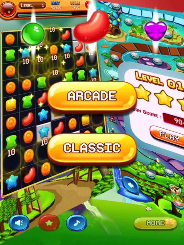 صور Candy Sweet Bubble Farm iPad 