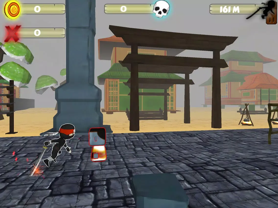Ninja Poke Zombie iPad  স্ক্রিনশট