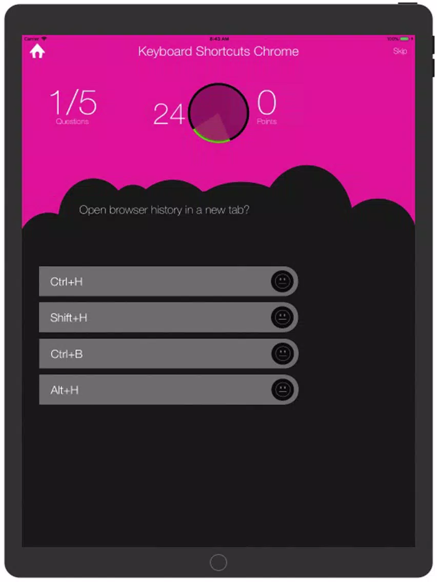 Trivia Quizzes Chrome Browser iPad  スクリーンショット