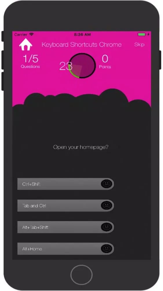 Trivia Quizzes Chrome Browser 스크린샷