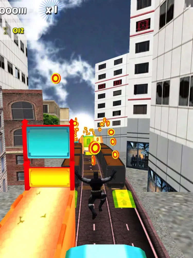 Tangkapan skrin Subway Gold - City Run iPad 