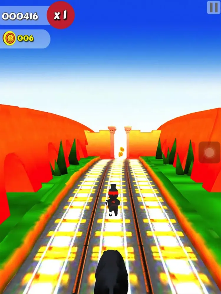 صور Subway Ninja Gold Run iPad 