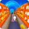 Subway kid surf