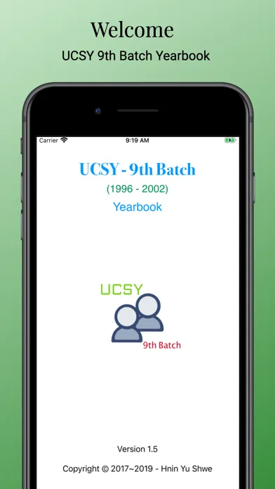 UCSY 9th Batch Yearbook应用截图