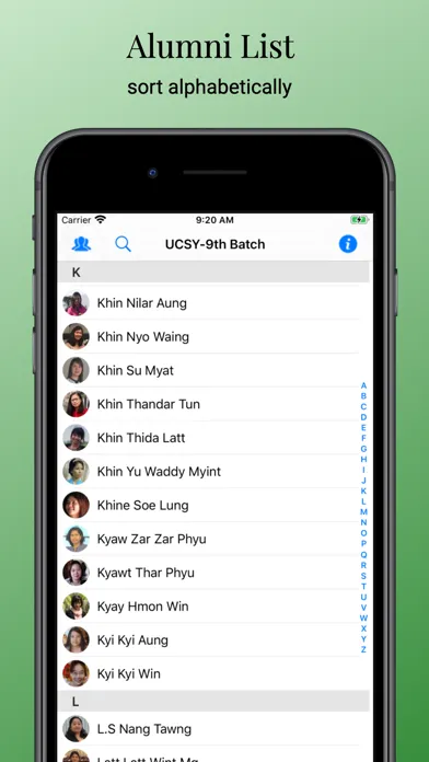 UCSY 9th Batch Yearbook应用截图
