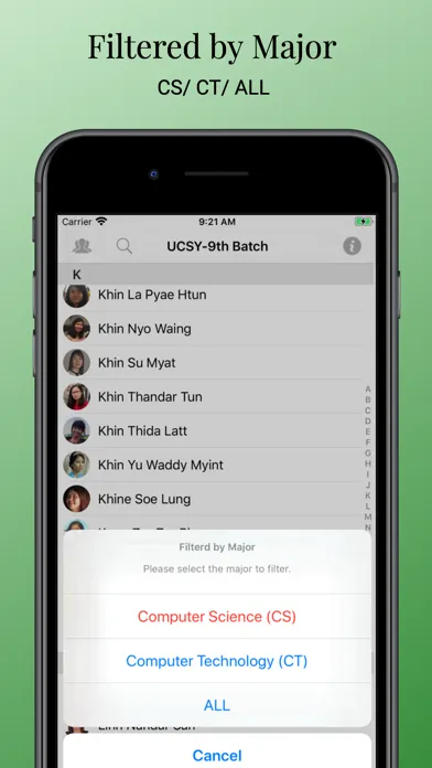 UCSY 9th Batch Yearbook应用截图