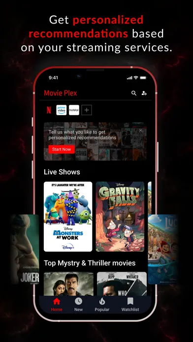 Captures d'écran de Movie Plex: Movies & TV Shows