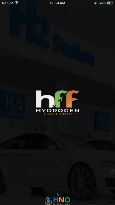 Capturas de tela do Hydrogen Fuel Finder